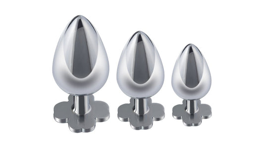 Set of trio metallic rear plug | Fountain