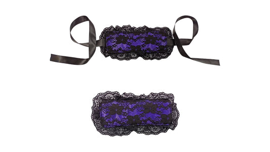 Purple lace set